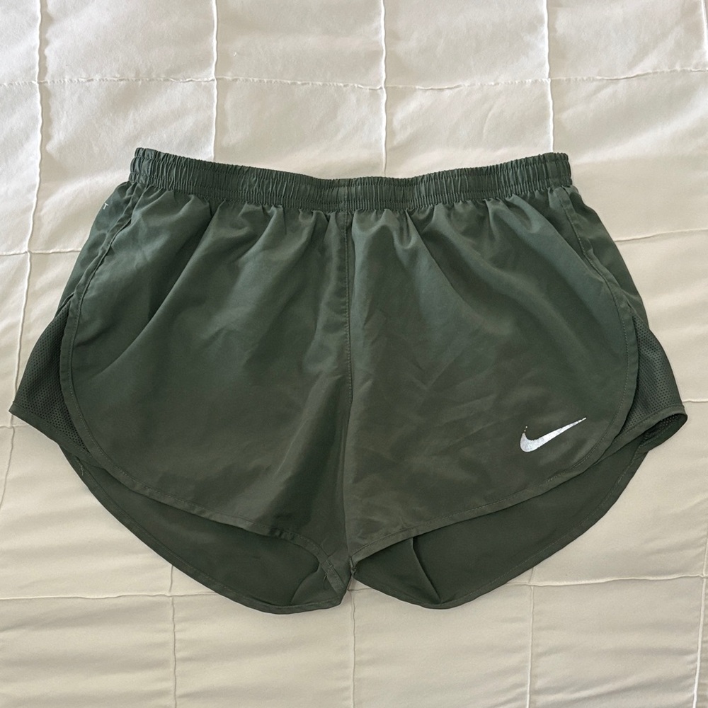 Nike Women's Olive Athletic Shorts
